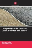 Comparação de GGBS e Glass Powder em betão