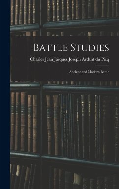 Cover Battle Studies; Ancient and Modern Battle