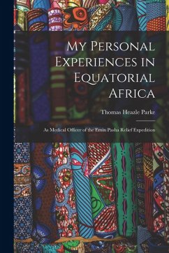 Cover My Personal Experiences in Equatorial Africa