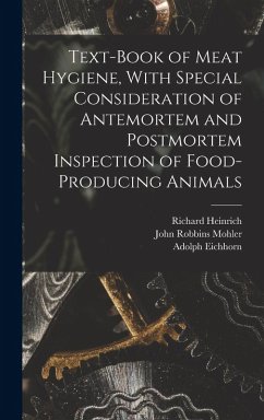 Cover Text-book of Meat Hygiene, With Special Consideration of Antemortem and Postmortem Inspection of Food-producing Animals