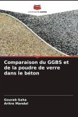 Comparaison du GGBS et de la poudre de verre dans le béton