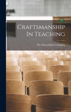 Craftsmanship In Teaching