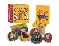 For the Love of Cats: A Wooden Magnet Set - Berkowitz, Eliza