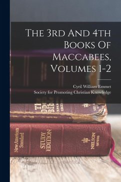 Cover The 3rd And 4th Books Of Maccabees, Volumes 1-2