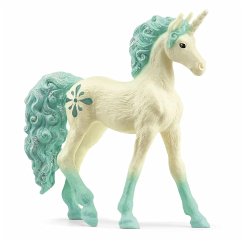 Schleich 70764 - Bayala, Sammeleinhorn Aquamarin, Tierfigur