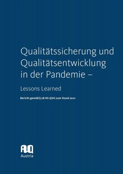 Qualitätssicherung und Qualitätsentwicklung in der Pandemie - Lessons Learned