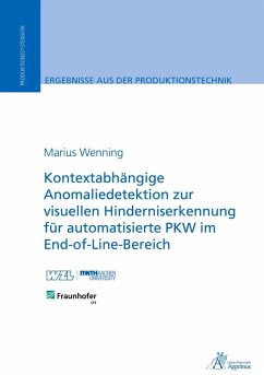 Kontextabhängige Anomaliedetektion zur visuellen Hinderniserkennung für automatisierte PKW im End-of-Line-Bereich - Wenning, Marius Julian