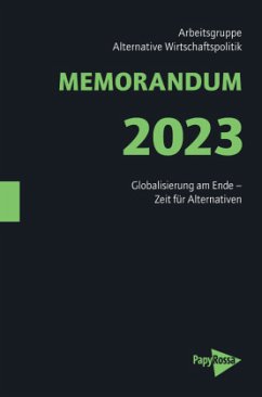 MEMORANDUM 2023 - Arbeitsgruppe Alternative Wirtschaftspolitik