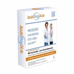 Cover AzubiShop24.de Lernkarten Wirtschafts- und Sozialkunde Holzmechaniker FR Herstellen von Möbeln und Innenausbauteilen Prüfungsvorbereitung Wiso Prüfung