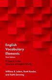 English Vocabulary Elements (eBook, ePUB)