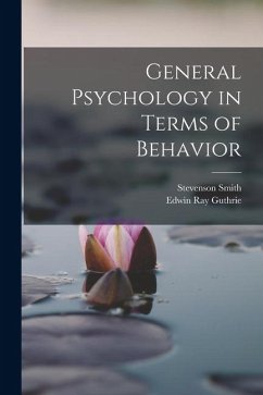 Cover General Psychology in Terms of Behavior