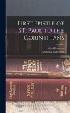 First Epistle of ST. Paul to the Corinthians