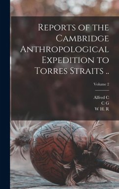 Cover Reports of the Cambridge Anthropological Expedition to Torres Straits ..; Volume 2