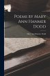 Poems by Mary Ann Hanmer Dodd - Bild 1