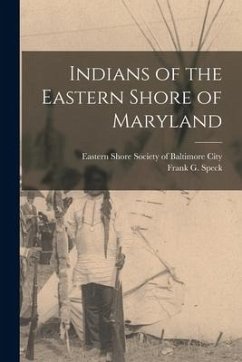 Indians of the Eastern Shore of Maryland