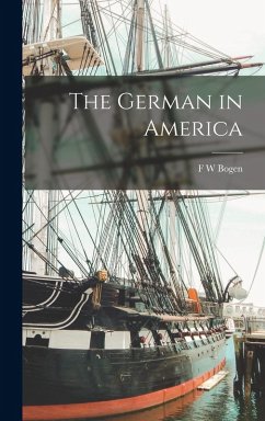 Cover The German in America