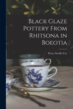 Cover Black Glaze Pottery From Rhitsona in Boeotia