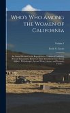 Who's Who Among the Women of California