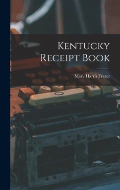 Cover Kentucky Receipt Book
