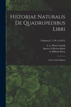 Historiae naturalis de quadrupedibus libri: Cum aeneis figuris; Volumen c. 5, pt. 6 [1657] - Jonstonus, Joannes