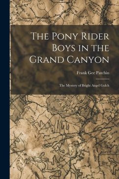 The Pony Rider Boys in the Grand Canyon: The Mystery of Bright Angel Gulch - Patchin, Frank Gee