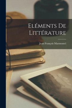 Cover Eléments de Littérature