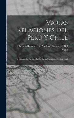 Cover Varias Relaciones Del Perú Y Chile