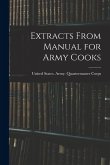 Extracts From Manual for Army Cooks