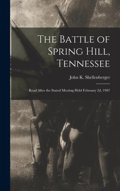 The Battle of Spring Hill, Tennessee - K, Shellenberger John
