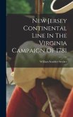 New Jersey Continental Line In The Virginia Campaign Of 1781
