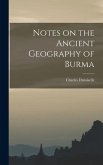 Notes on the Ancient Geography of Burma