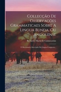 Collecção De Observações Grammaticaes Sobre A Lingua Bunda, Ou Angolense: E Diccionario Abreviado Da Lingua Congueza...