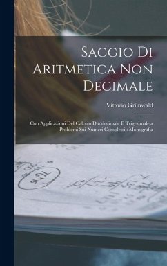 Cover Saggio Di Aritmetica Non Decimale