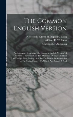The Common English Version - Anderson, Christopher