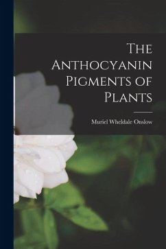 Cover The Anthocyanin Pigments of Plants