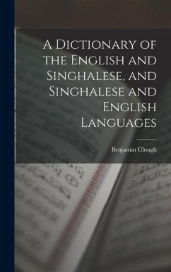 Cover A Dictionary of the English and Singhalese, and Singhalese and English Languages