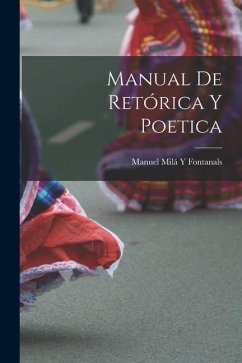 Cover Manual De Retórica Y Poetica