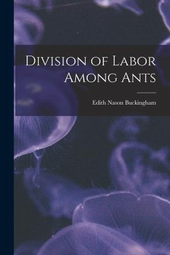 Division of Labor Among Ants - Buckingham, Edith Nason