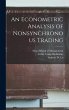 An Econometric Analysis of... - Bild 1