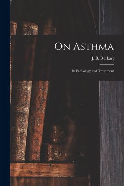Cover On Asthma; Its Pathology and Treatment