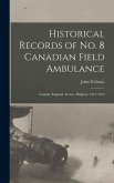 Historical Records of no. 8 Canadian Field Ambulance: Canada, England, France, Belgium, 1915-1919