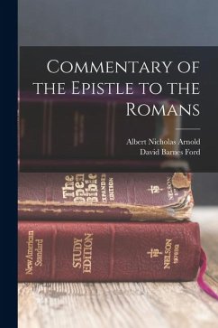 Cover Commentary of the Epistle to the Romans