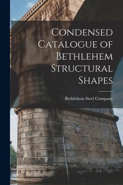 Cover Condensed Catalogue of Bethlehem Structural Shapes