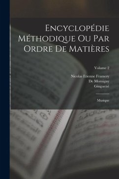 Cover Encyclopédie Méthodique Ou Par Ordre De Matières