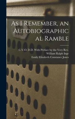 As I Remember, an Autobiographical Ramble - Jones, Emily Elizabeth Constance