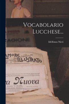 Cover Vocabolario Lucchese...