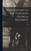 Brief History of the Thirtieth Georgia Regiment