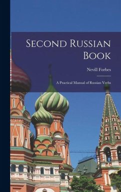 Cover Second Russian Book; A Practical Manual of Russian Verbs