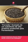 "Furundu" Exemplo de um substituto de alta proteína produzido pela Fermentação