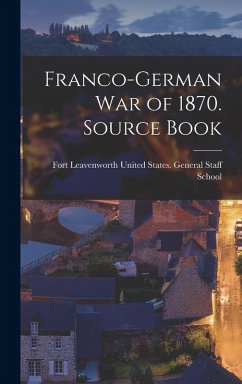 Cover Franco-German War of 1870. Source Book